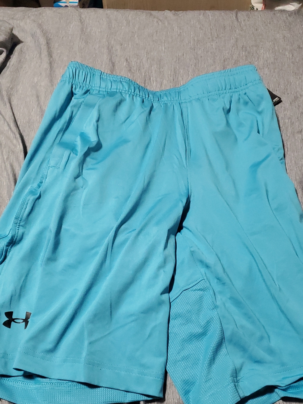 Under Armour Men's Athletic Shorts - Light Aqua